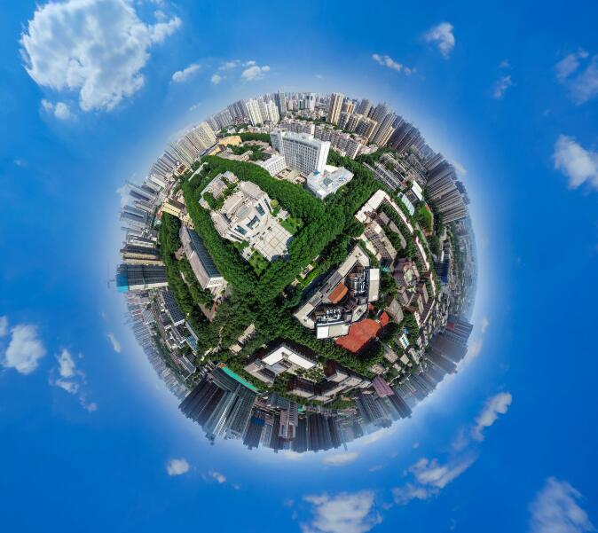 西工大校區(qū)全景圖